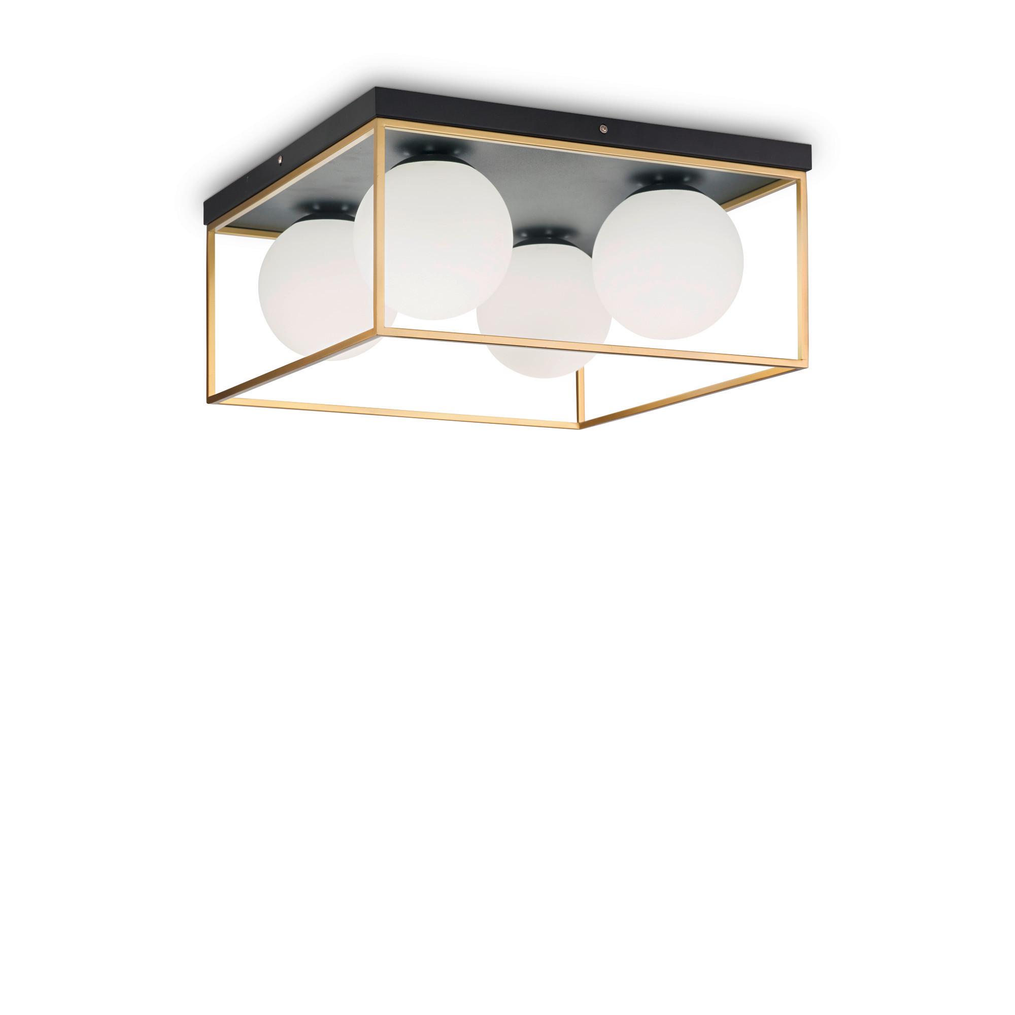 Deckenleuchte Lingotto L: 45,5 cm 4-Flammig