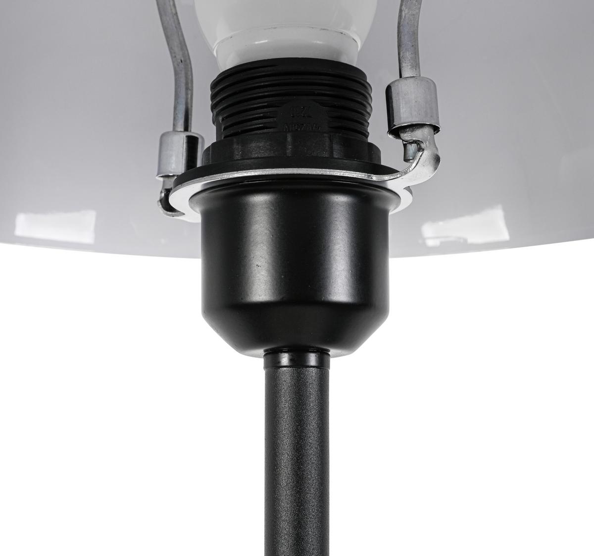 STOJACIA LAMPA BLAC - čierna, Konventionell, kov/plast (30/136cm) - Mömax