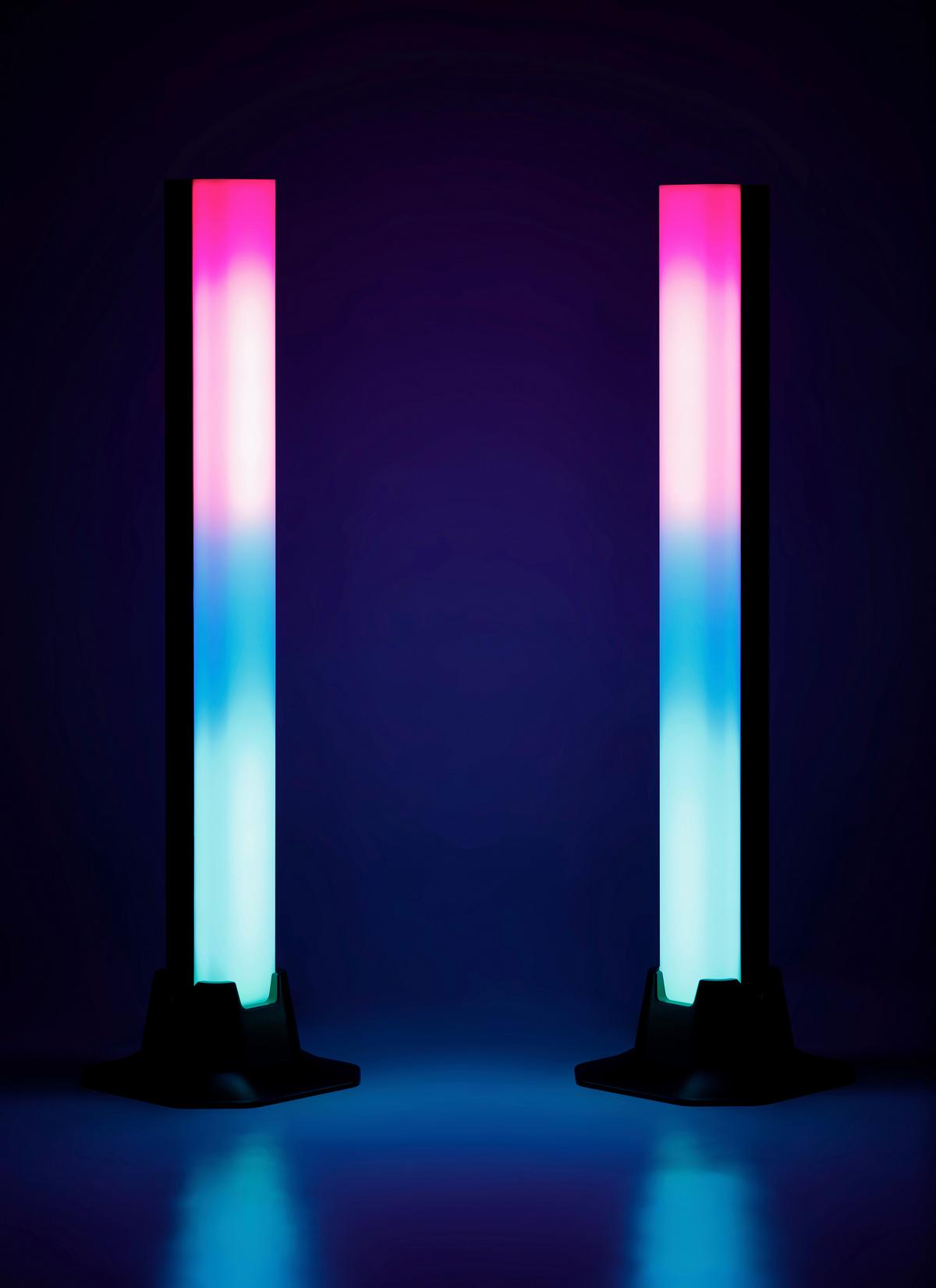 STOLNÍ LED LAMPA RIZI - černá, Moderní, plast (9/3/32cm) - Mömax