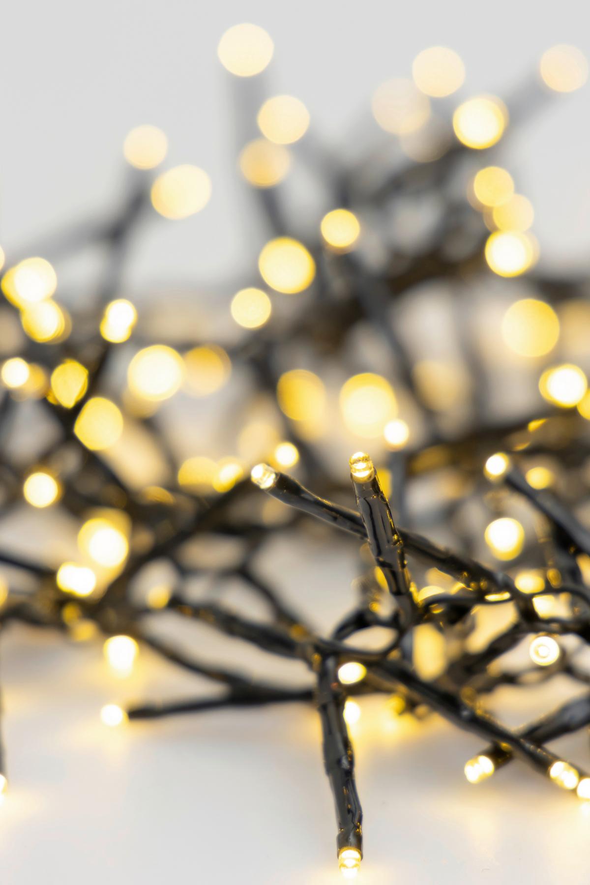 SVĚTELNÝ ŘETĚZ MIG - černá, Romantický / Rustikální, plast (240cm) - Mömax