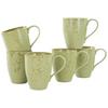 Kaffeebecherset 22058 Nature Collection - Salbeigrün, Trend, Keramik (300ml) - Creatable