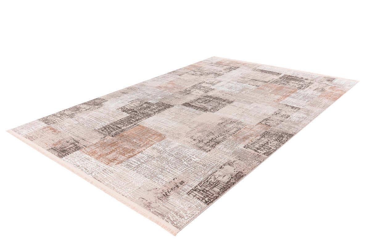Webteppich Grau/Silberfarben Akropolis 200x300 cm - Silberfarben/Grau, Design, Textil (200/300cm) - Kayoom