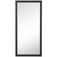 Spiegel Trend Ii Schwarz 75x35 Cm - Schwarz, Trend, Glas/Kunststoff (75/35/1,63cm)