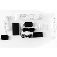 Funkfernbedienung Set Sena Funkdimmer - Schwarz/Weiß, Design, Kunststoff (6/1/4cm) - Livetastic