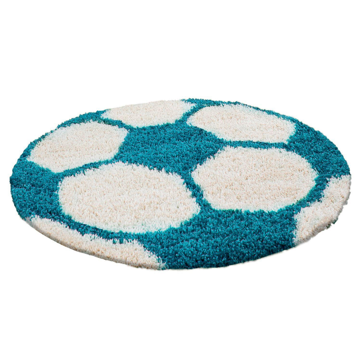 Kinderteppich Fun - Blau, Trend, Textil (100/100cm) - Ben'n'jen
