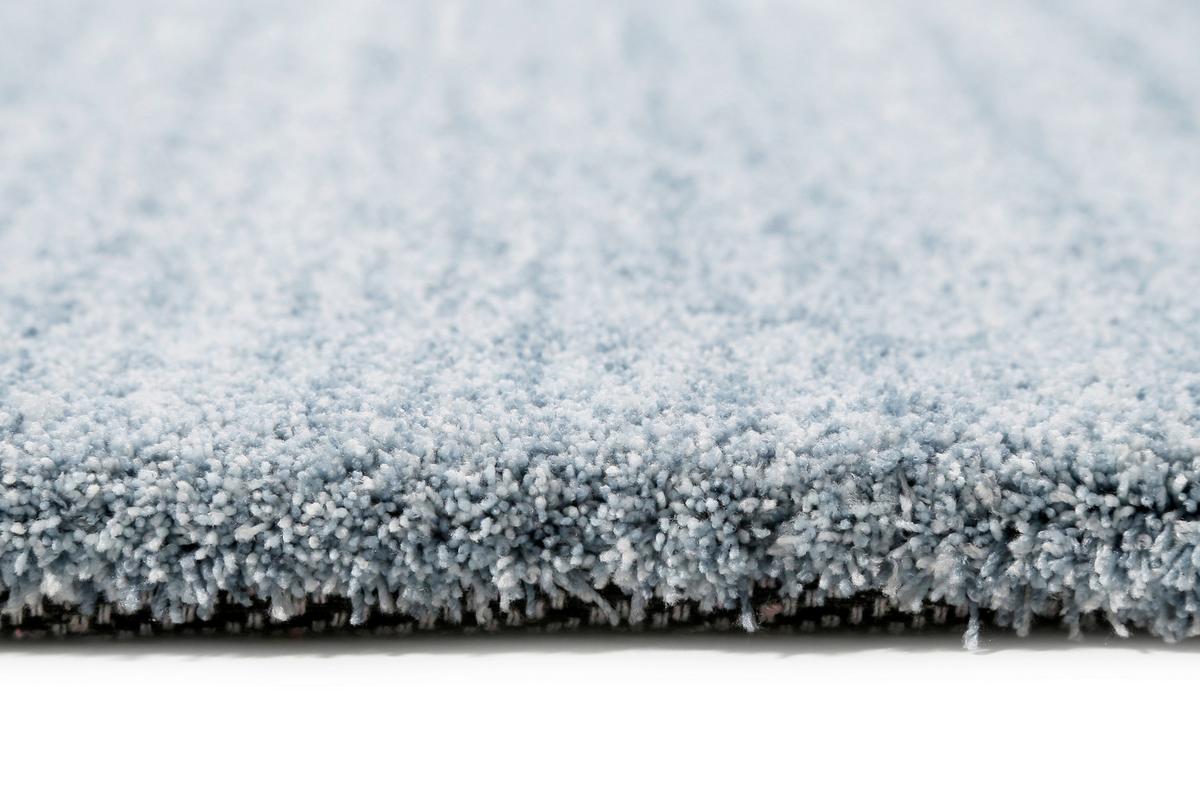 Hochflor Teppich Hellblau Loft 130x190 cm - Hellblau, Basics, Textil (130/190cm) - Esprit