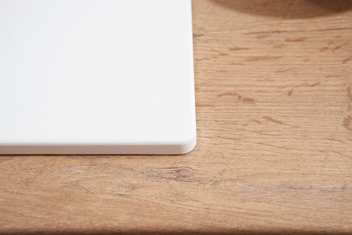 Spüle Respekta Denver Kunststein 86x50 cm - Weiß, Trend, Glas/Kunststoff (86/20/50cm) - Respekta