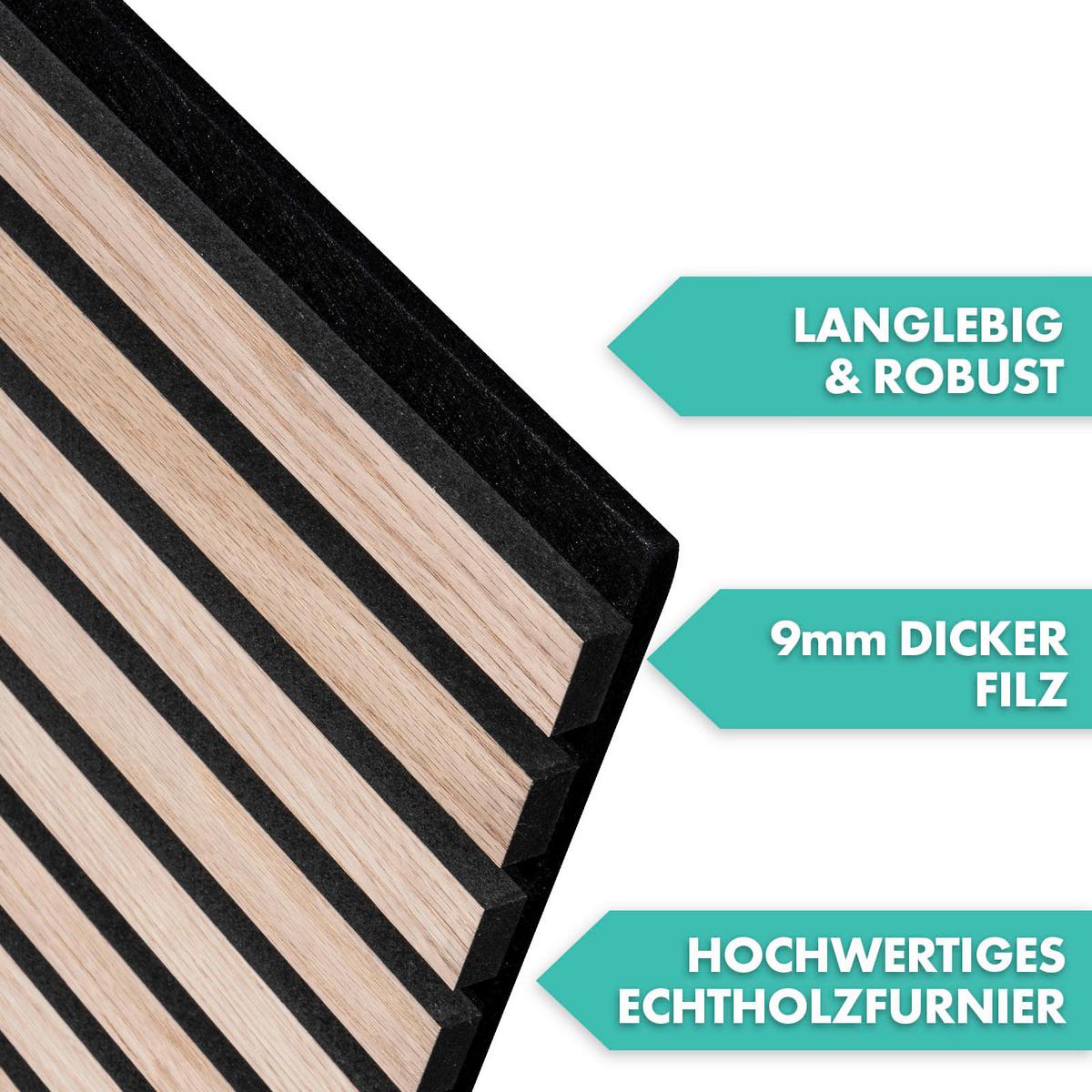 Akustikpaneel Akustikpaneel - Braun, Basics, Holzwerkstoff (60/60cm)