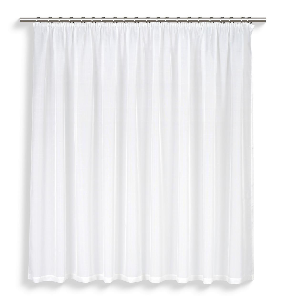 Hálós Függöny Fiolina Kb. 300/175cm - fehér, Modern, textil (300/175cm) - Luca Bessoni