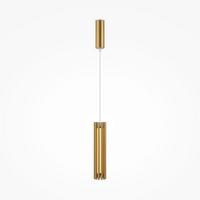 Pendelleuchte Sonata - Messingfarben/Goldfarben, Trend, Kunststoff/Metall (8,1/36cm) - MAYTONI