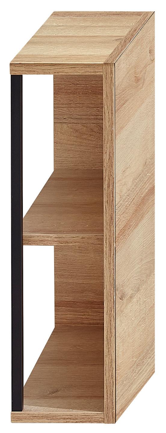 Regál Bavelli -Exklusiv- - barvy dubu, Konvenční, kompozitní dřevo (52/15/44cm)
