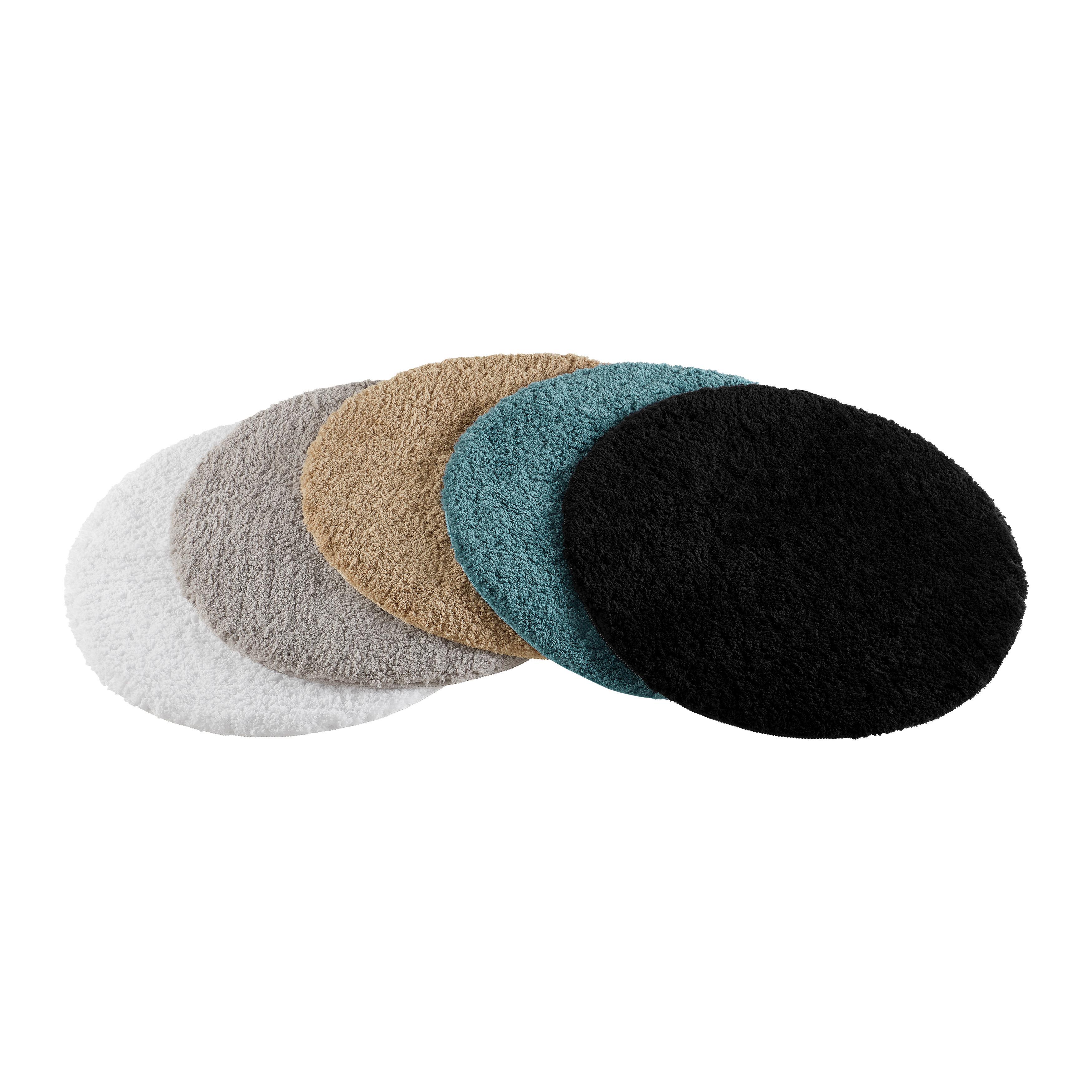 Kúpeľňová predložka Chris, P: 80cm, čierna - čierna, Modern, plast (80cm) - Premium Living