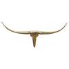 Wanddeko Wohnling Goldfarben B:100 cm - Goldfarben, MODERN, Metall (100/40/6cm) - MID.YOU