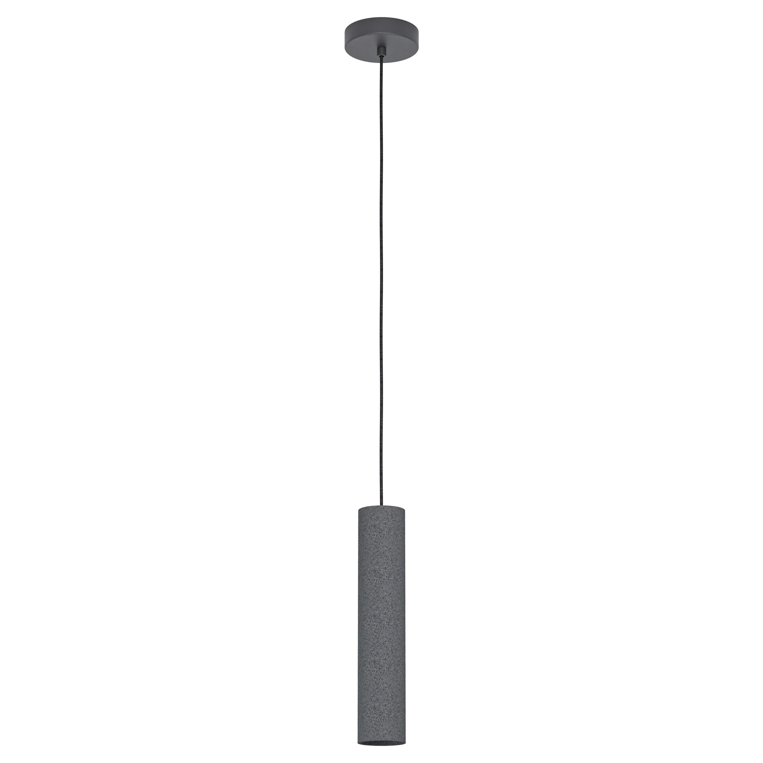 LED-Hängeleuchte 39821 Mentalona - Anthrazit, Design, Metall (10,5/150cm) - Eglo