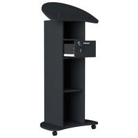 Stehpukt Redola M Anthrazit Mit Stauraum - Anthrazit, MODERN, Holzwerkstoff (56/110/37cm) - MID.YOU