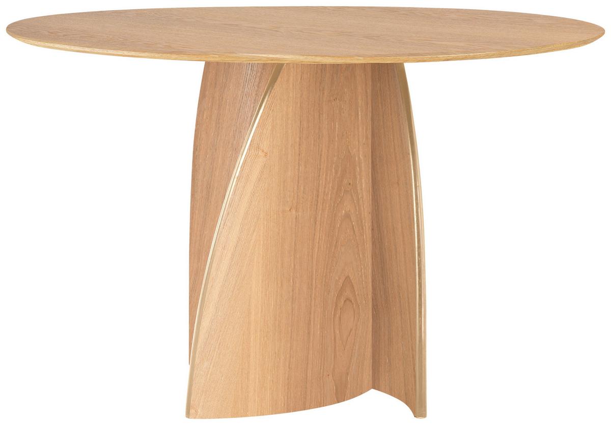 Esstisch Atlas Eichefarben D: 120 cm - Eichefarben, MODERN, Holz/Holzwerkstoff (120/120/75cm) - Livetastic
