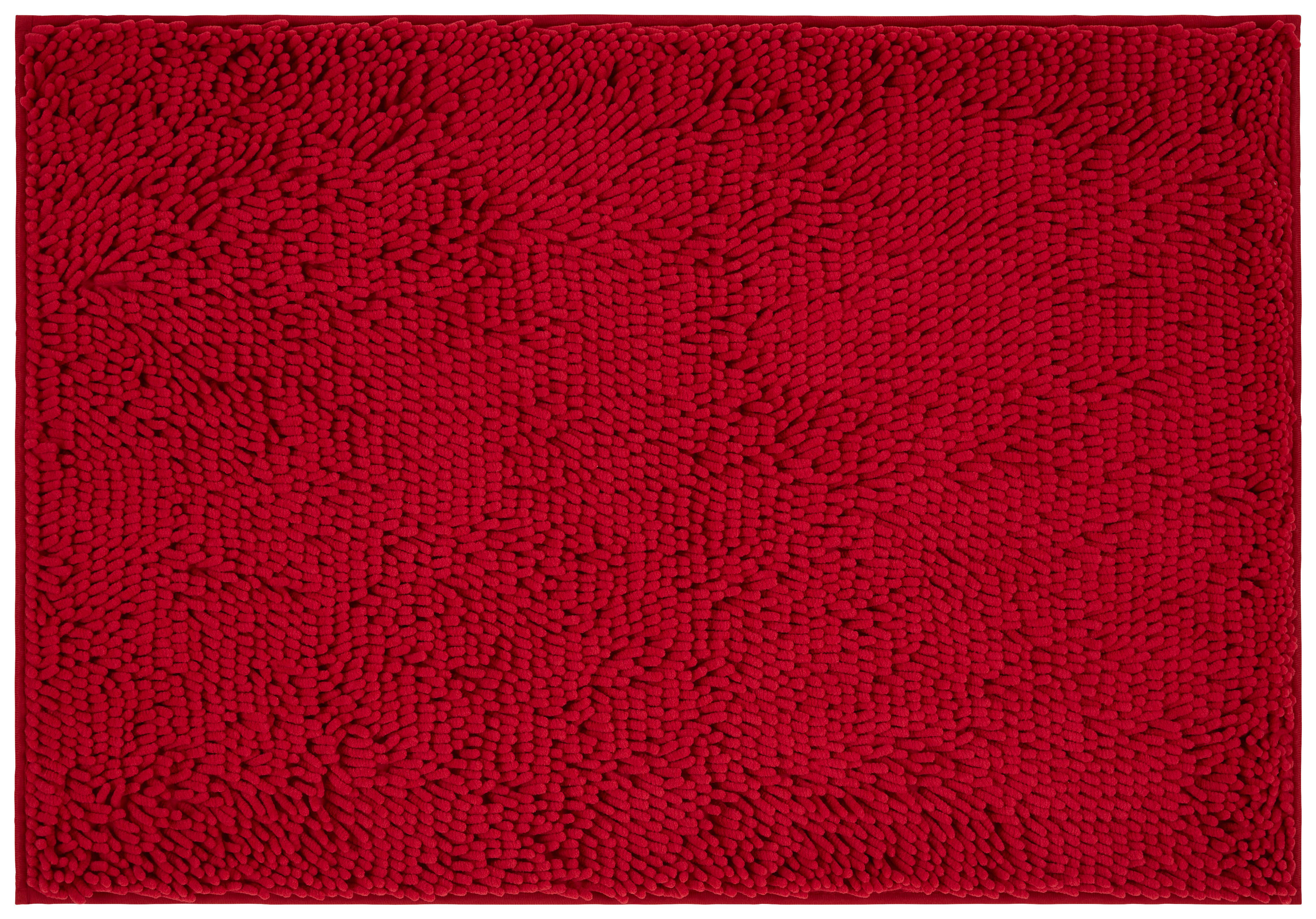 Badematte Liliane - Bordeaux, KONVENTIONELL, Kunststoff (60/90cm) - Ondega