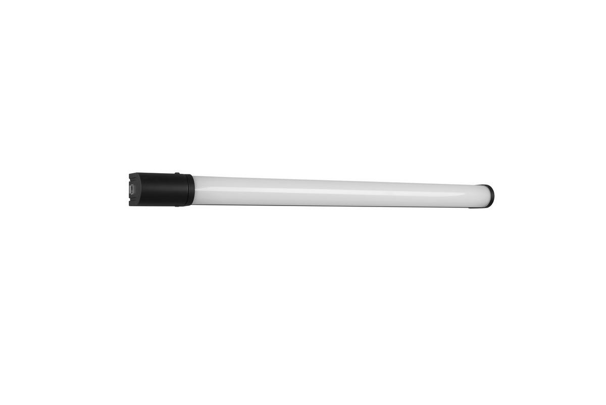 Bad-Wandleuchte Ip44 1-Flammig mit Schalter inkl. Steckdose - Schwarz, Basics, Kunststoff/Metall (79/5,5/7cm) - Trio Leuchten