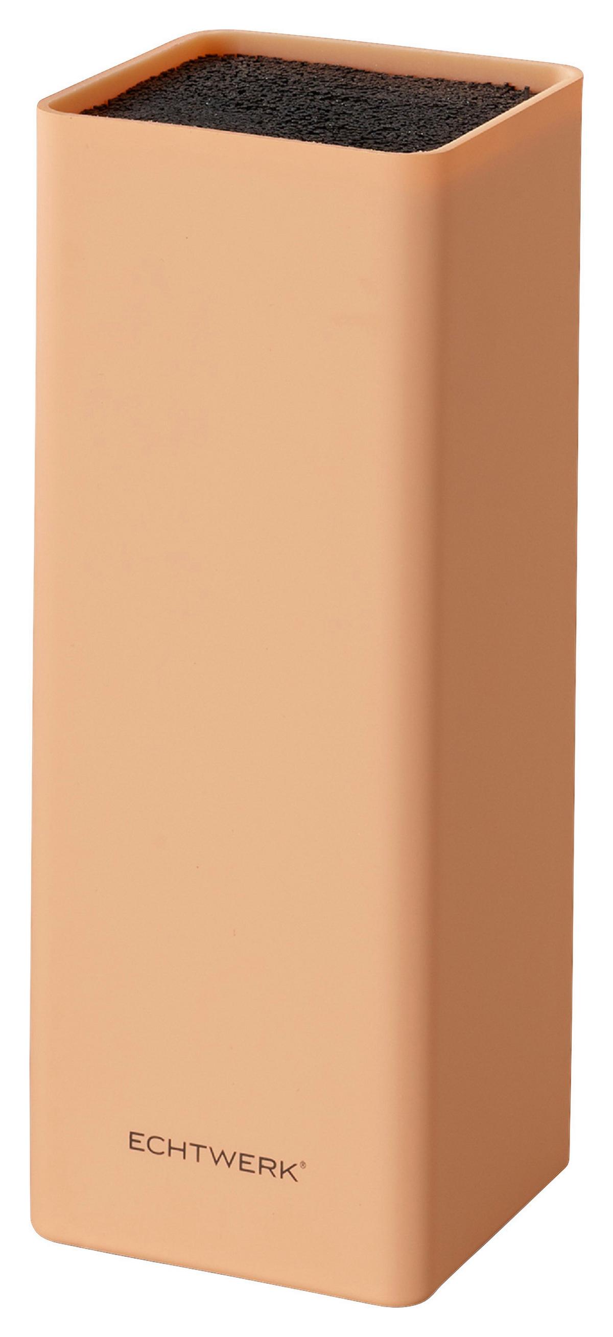 Messerblock Echtwerk Universal-Messerblock - Rosa, Design, Kunststoff (9,3/21,5cm) - Echtwerk