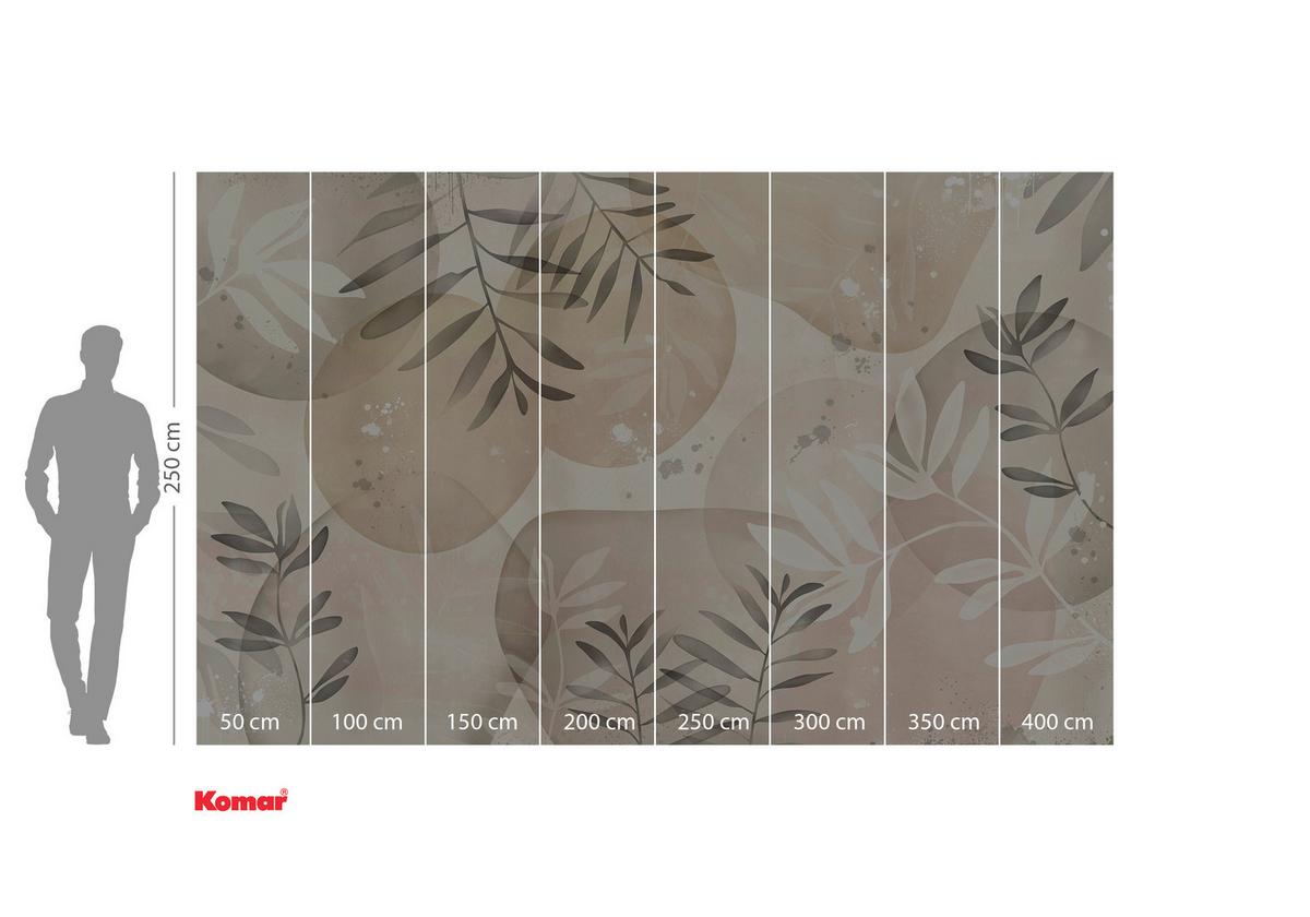 Vliestapete Pearl  - Multicolor, Basics (400/250cm) - Komar