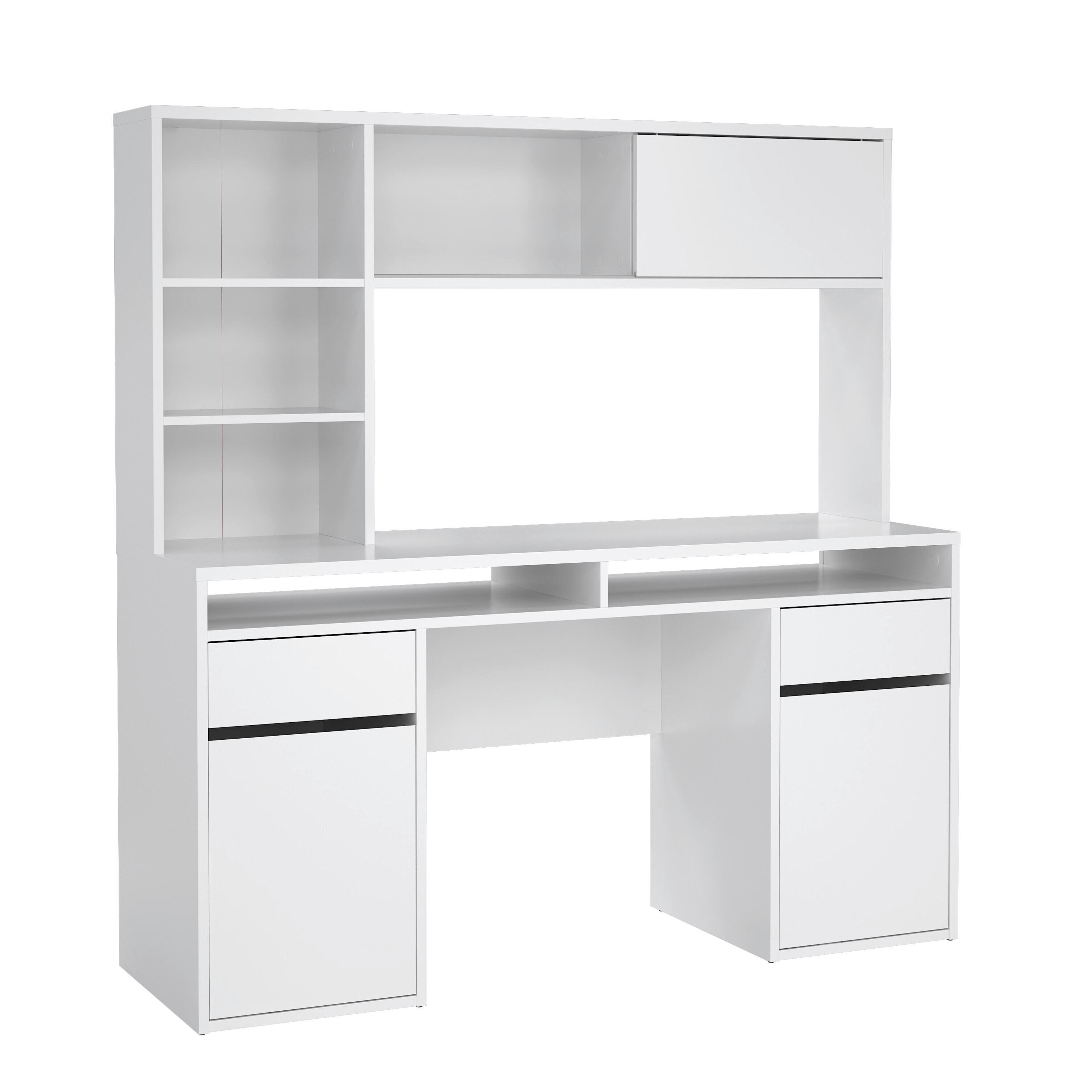 Schreibtisch Function Plus, Weiß,l: 149 cm