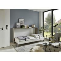 Schrankbett Juist Sahara Lf: 90x200 cm - Sahara, KONVENTIONELL, Holz/Holzwerkstoff (90/200cm) - MID.YOU