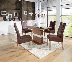 Modernes Wohnzimmer mit elegantem Esstisch Modernes Wohnzimmer mit elegantem Esstisch