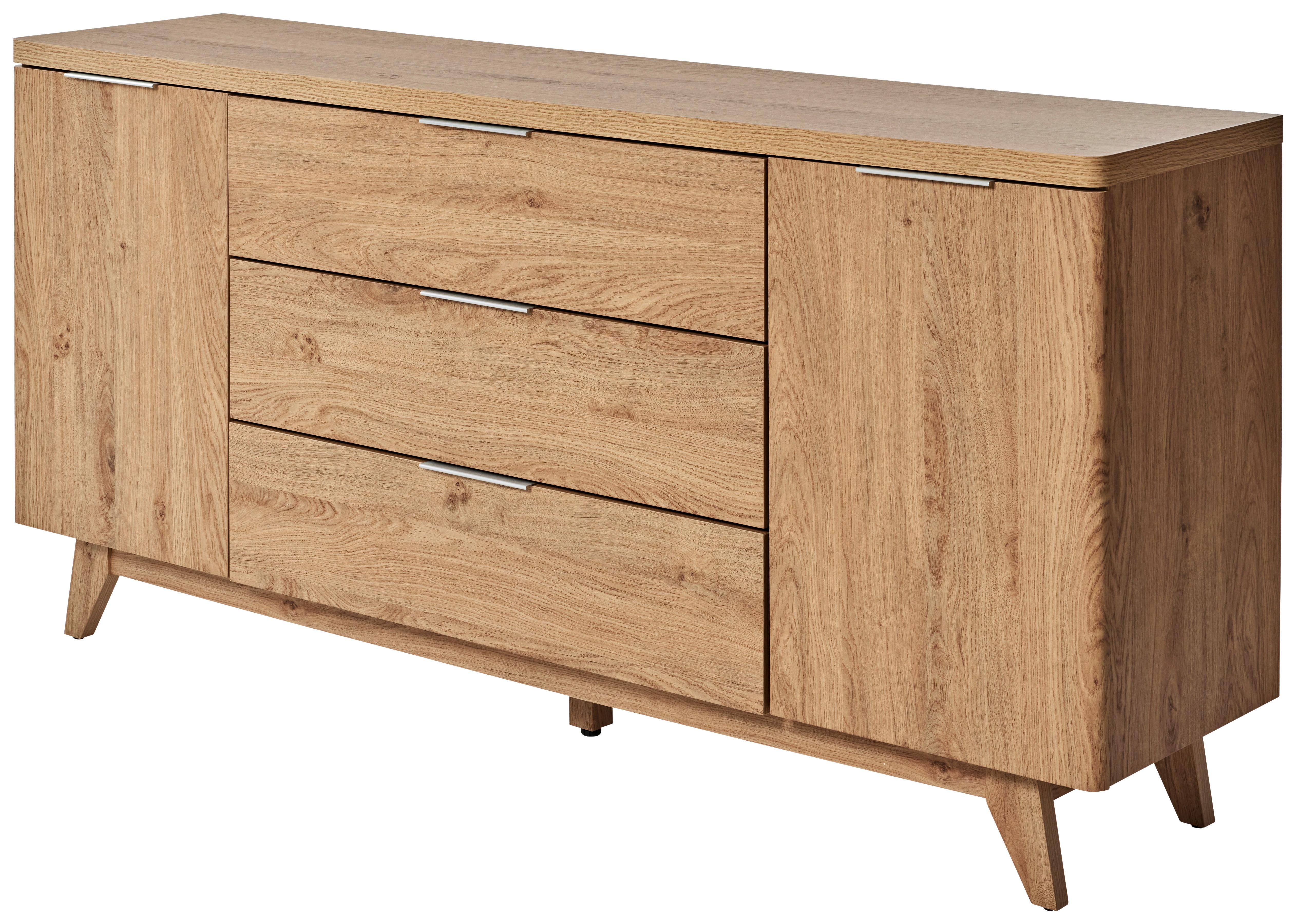 Sideboard Libre SB 150 Eichefarben B: 150 cm - Eichefarben, MODERN, Holzwerkstoff (150/77/39cm) - Livetastic