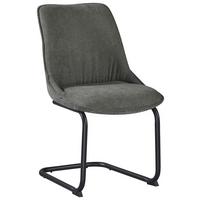 ŽIDLE NOVA - černá/zelená, Moderní, kov/textil (51cm) - Premium Living