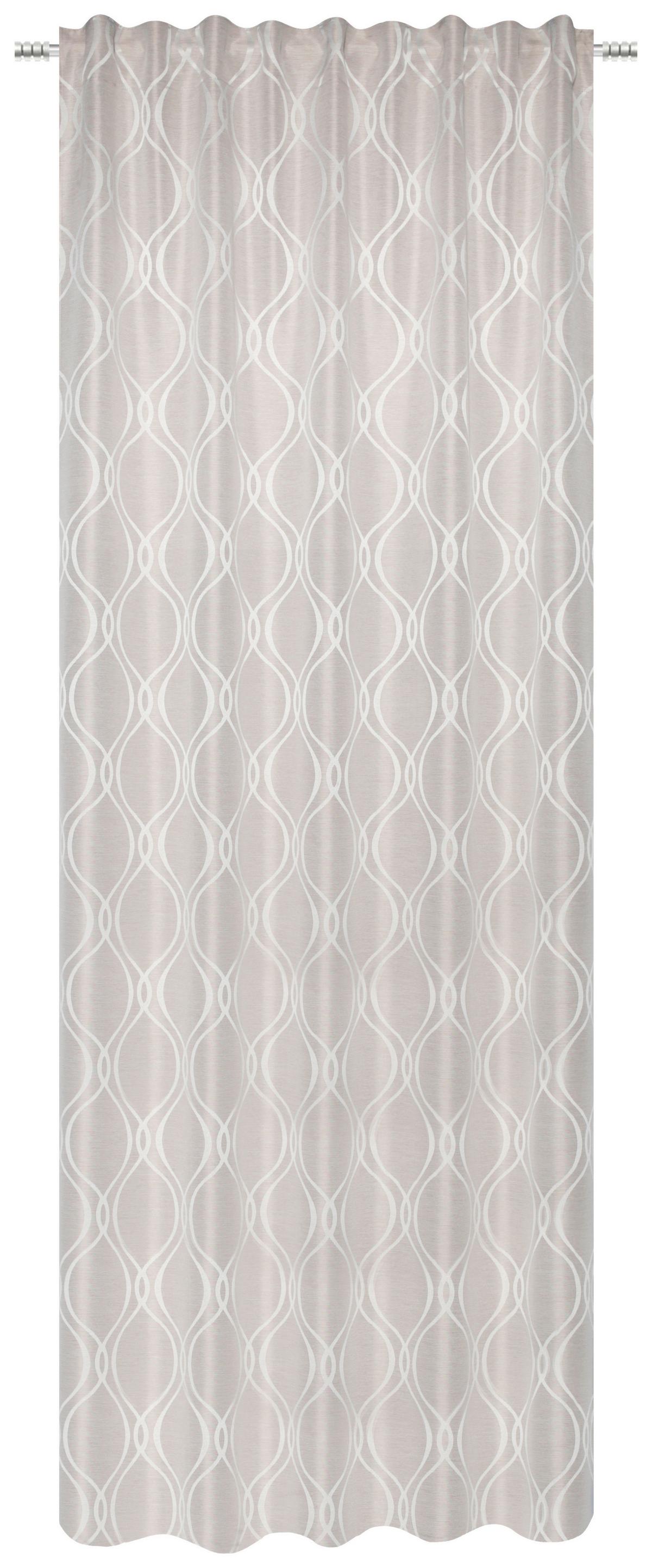 Készfüggöny Wilma Kb. 135/245cm - bézs, Romantik / Landhaus, textil (135/245cm) - James Wood