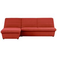 Ecksofa Looks Viii Dunkelgrün - Schwarz/Orange, Design, Textil (168/274cm) - LOOKS by W.Joop