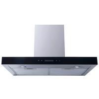 DUNSTABZUGSHAUBE Edelstahlfarben B: 45 cm - Edelstahlfarben, Metall (45/60/75cm) - Nabo
