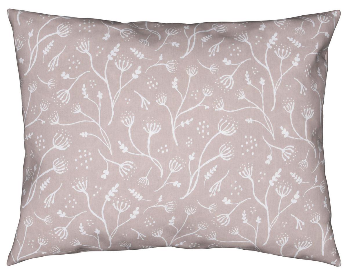 Posteľná bielizeň Frida, 70/90 140/200cm - piesková, Konventionell, textil (140/200cm) - Modern Living