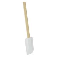 Teigschaber Mischa Weiß B/h/t: Ca. 5/28,5/0,7 Cm - Weiß, Basics, Kunststoff (5/28,5/0,7cm) - Metaltex