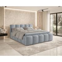 Boxbett Zako Grau LF: 180x200cm - Grau, MODERN, Textil (180/200cm) - MID.YOU