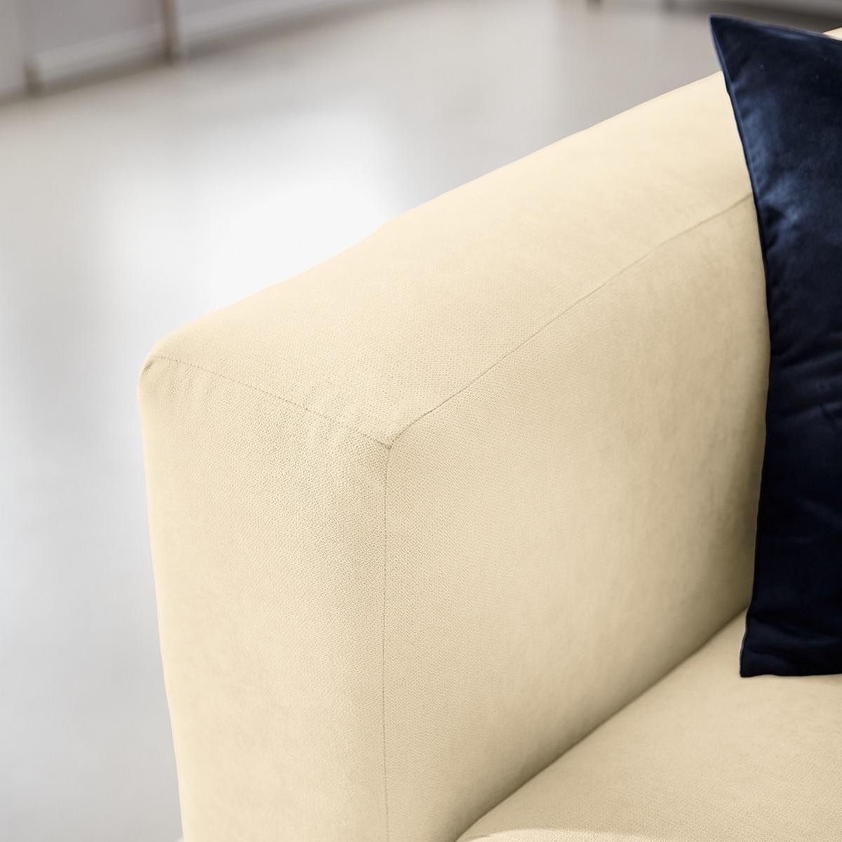 Ecksofa Bolt, Beige S: 255x160 cm - Beige, MODERN, Textil (255/160cm) - Trendmanufaktur