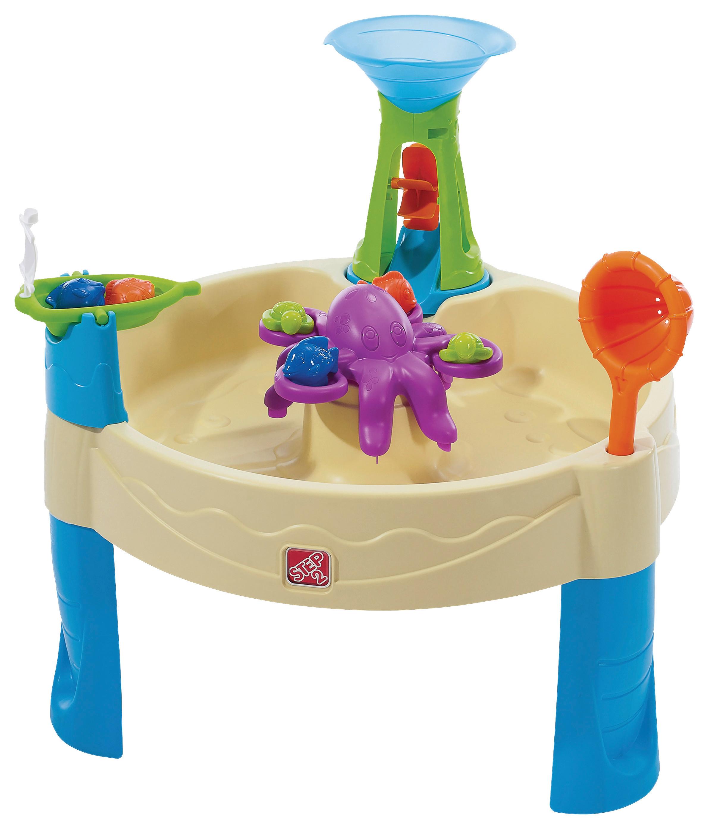 Sand- Und Wassertisch 840199 - Blau/Beige, KONVENTIONELL, Kunststoff (80/72,4/80cm) - Ambia Garden