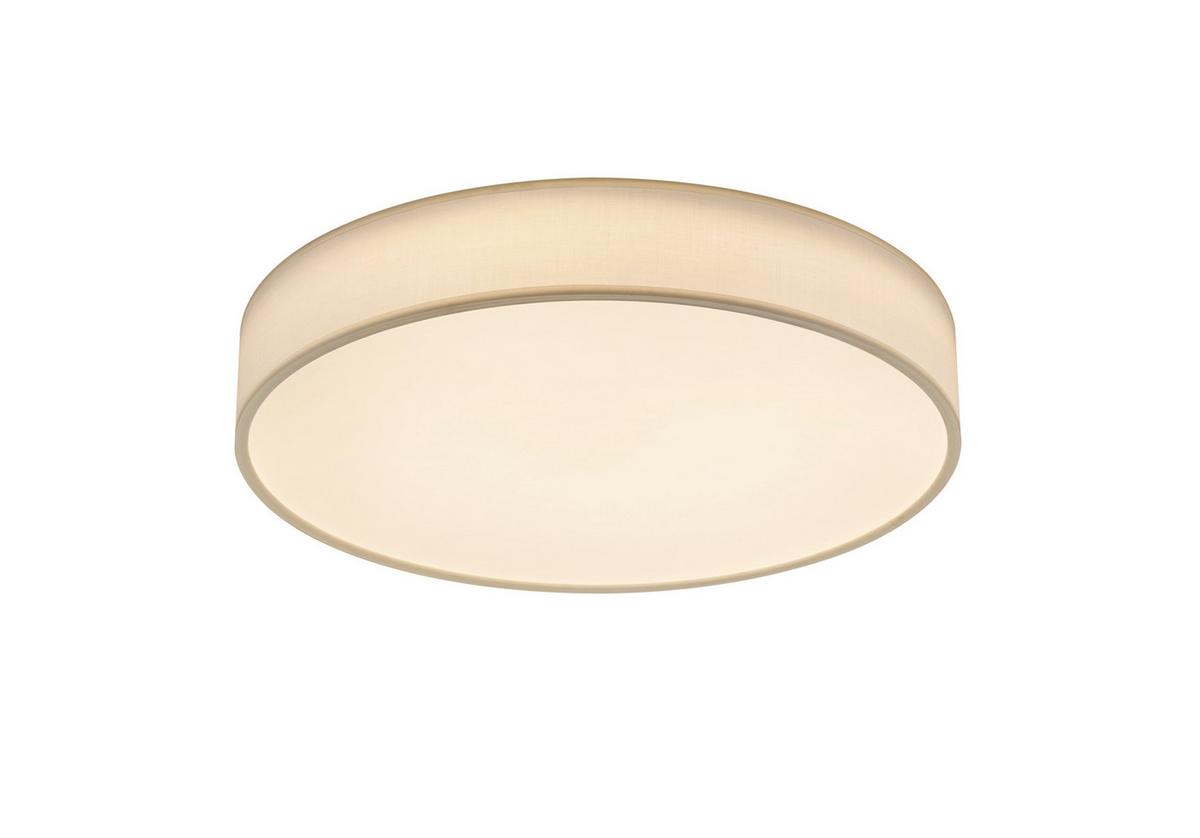 LED-Deckenleuchte 621914001 Lugano - Weiß, Basics, Textil (60/10cm) - Trio Leuchten