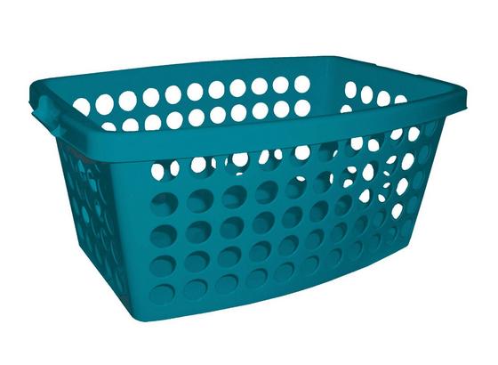 Ruháskosár Carmen - Olajkék, konvencionális, Műanyag (56/39/22cm) - Plast 1 Ruháskosár Carmen - Olajkék, konvencionális, Műanyag (56/39/22cm) - Plast 1