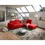 Wohnlandschaft in L-Form California 250x230cm - Edelstahlfarben/Rot, MODERN, Textil (250/230cm) - Luca Bessoni Wohnlandschaft in L-Form California 250x230cm - Edelstahlfarben/Rot, MODERN, Textil (250/230cm) - Luca Bessoni