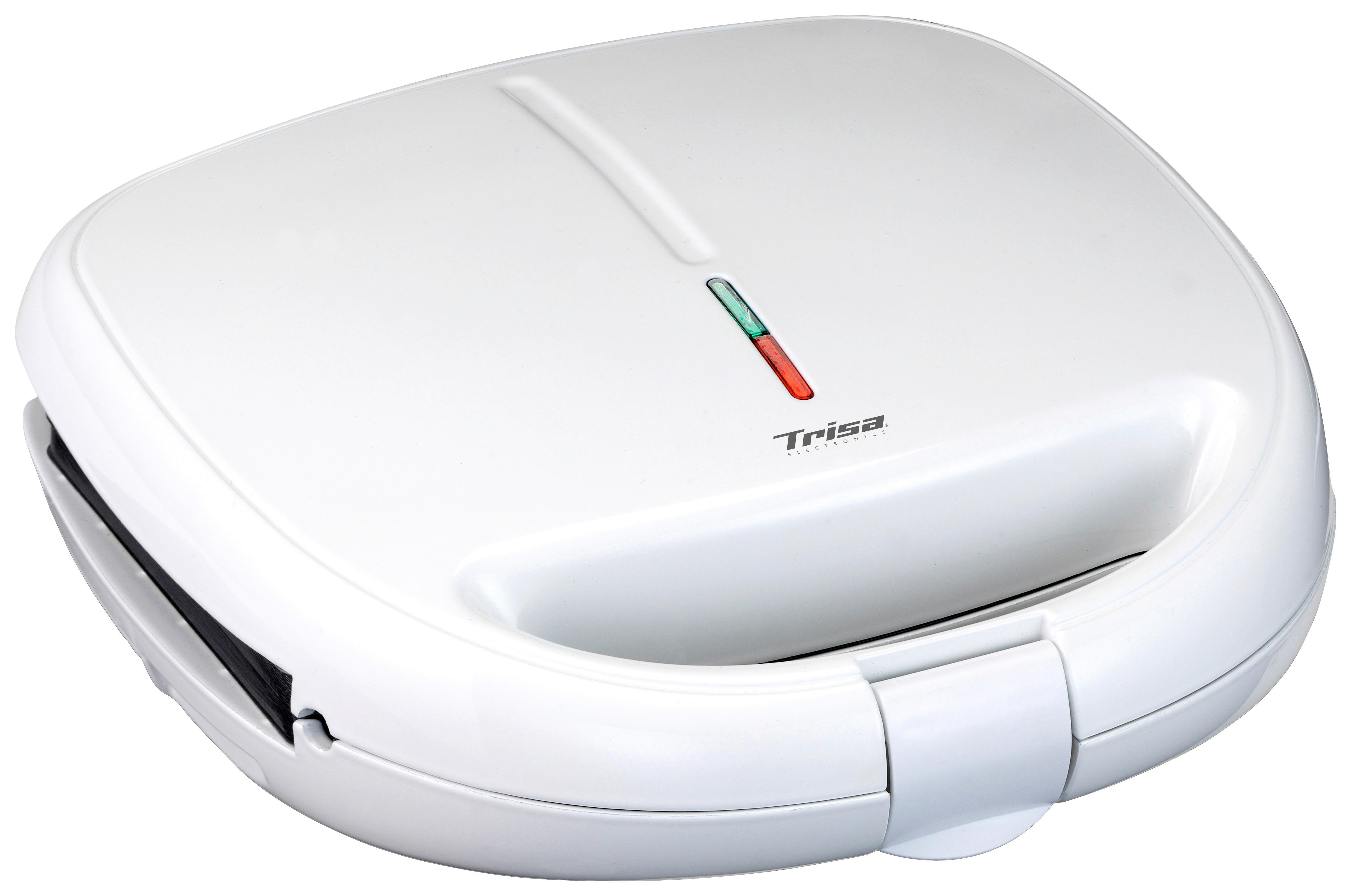 Toaster Tasty Snack Auch Für  Waffeln Und Zum Grillen - Weiß, KONVENTIONELL, Kunststoff (9,6/22/23,2cm) - Trisa Electronics
