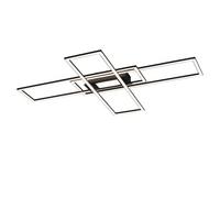 LED-Deckenleuchte Asmin L: 99,2 cm Getrennt Schaltbar - Basics, Kunststoff/Metall (99,2/69,4/5,1cm)