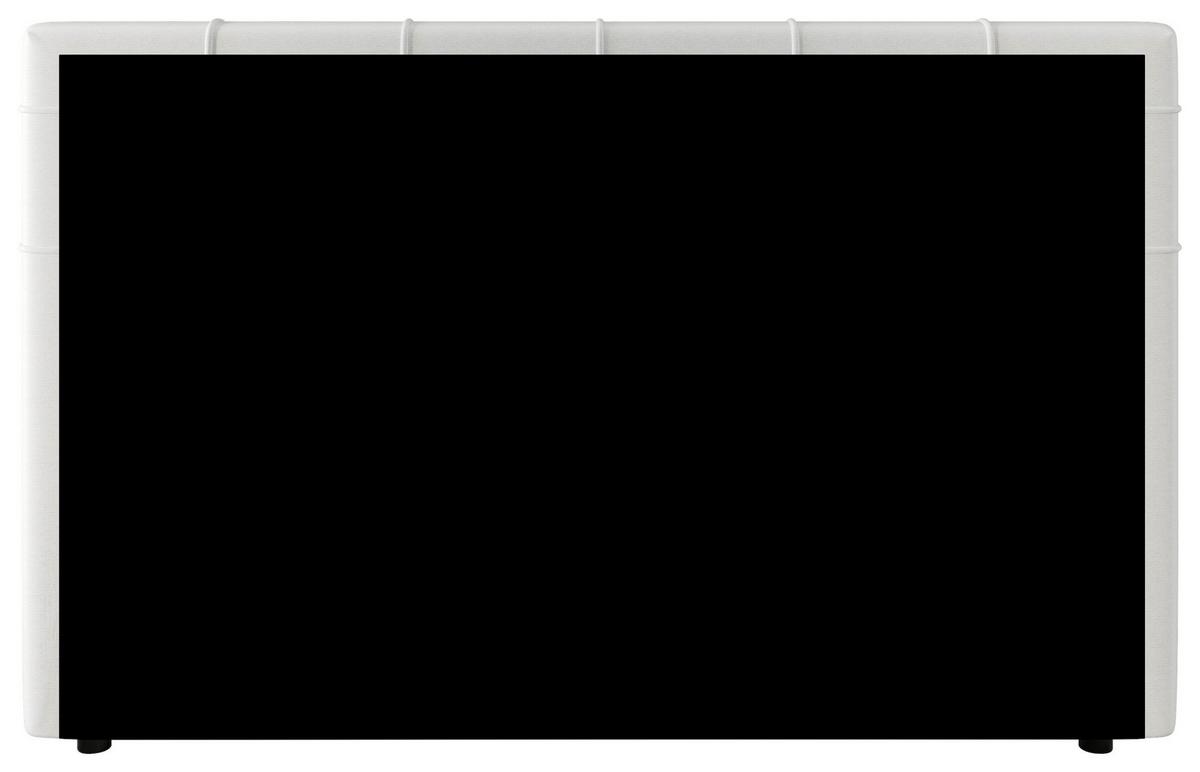 Boxspringbett Mitto mit Topper 180x200 cm - Beige/Schwarz, KONVENTIONELL, Textil/Metall (180/200cm)