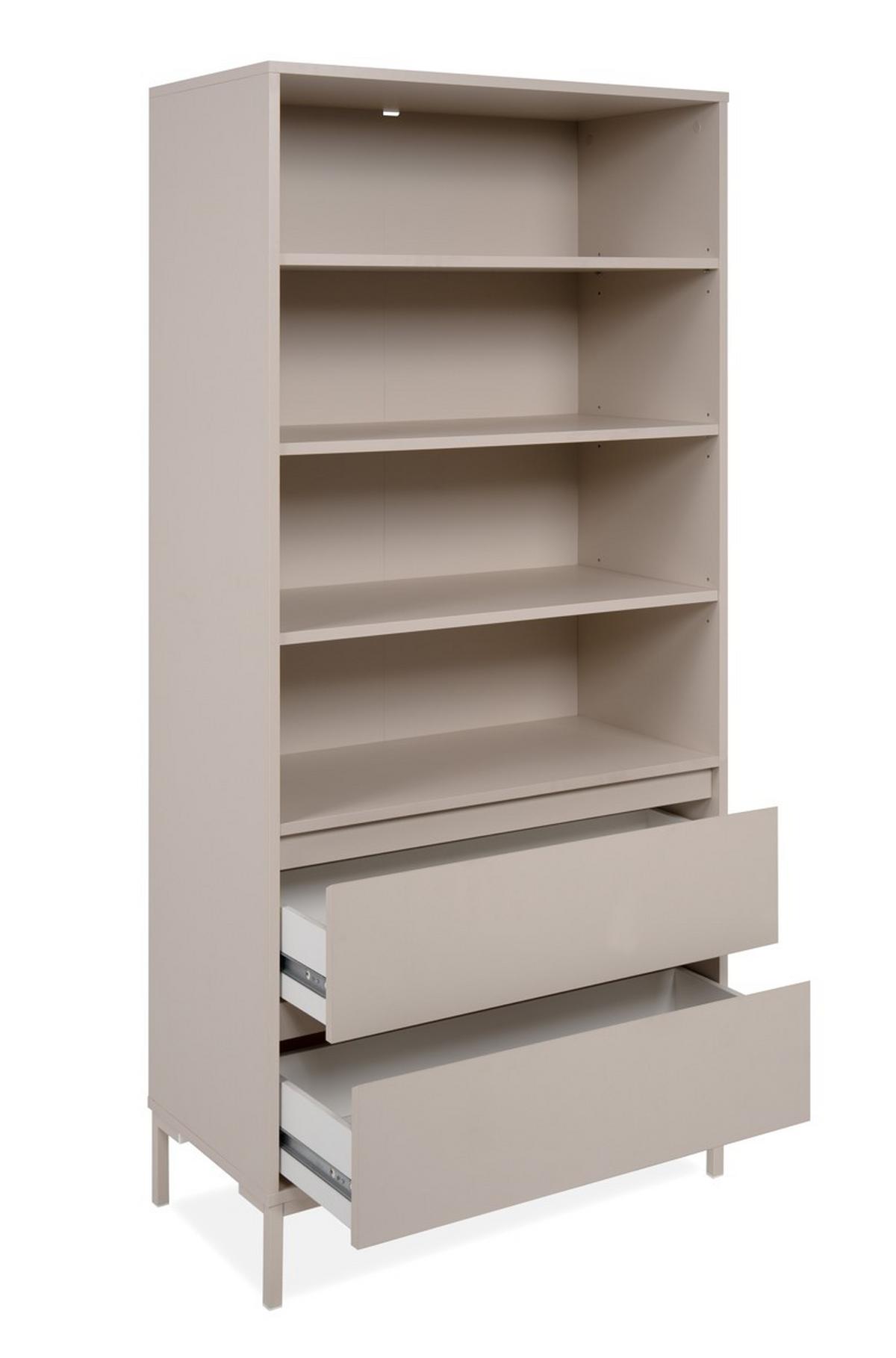 Regal Korsika Kaschmir B: 77,5cm - Kaschmir, LIFESTYLE, Holzwerkstoff (77,5/165/40cm) - MID.YOU