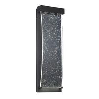 Kültéri Falilámpa Qn-Kabo-M-Bk - fekete, Konventionell, üveg/fém (50,9/17,3/6,7cm) - Elstead Lighting