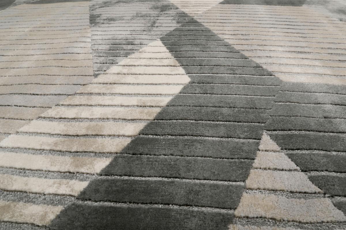 Webteppich Grau/sand/beige Tamo 133x200 Cm - Sandfarben/Beige, Design, Textil (133/200cm) - Esprit