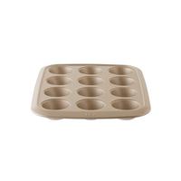 Muffinform Goldfarben B: 28,5 cm - Goldfarben, Basics, Metall (38/28.5/3cm)