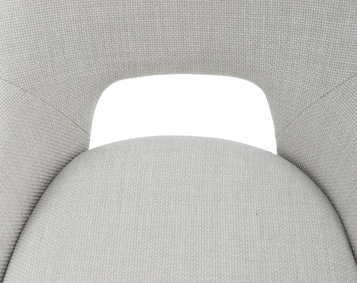 ŽIDLE ALISA - černá/béžová, Moderní, kov/textil (50/57/83cm) - Mömax
