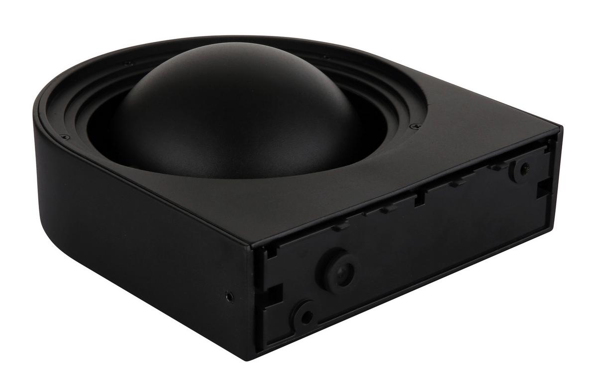 Led-außenleuchte 34322w Oko - Schwarz/Weiß, Design, Kunststoff/Metall (16/6,6cm) - Globo