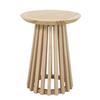 Beistelltisch Naturfarben B: 40 cm - Naturfarben, Design, Holz (40/40/50cm) - MID.YOU